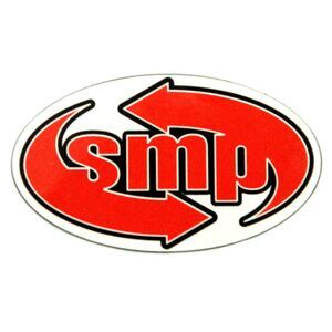SMP Clothing Sticker Skateboards Red White 90s Vintage Sex Money Power